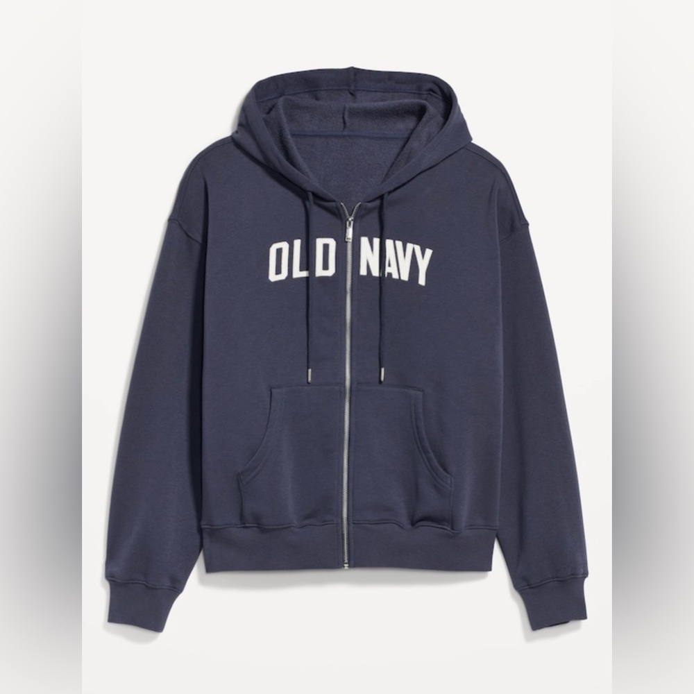 Slouchy Logo Graphic Full-zip Hoodie for Women size ( M )